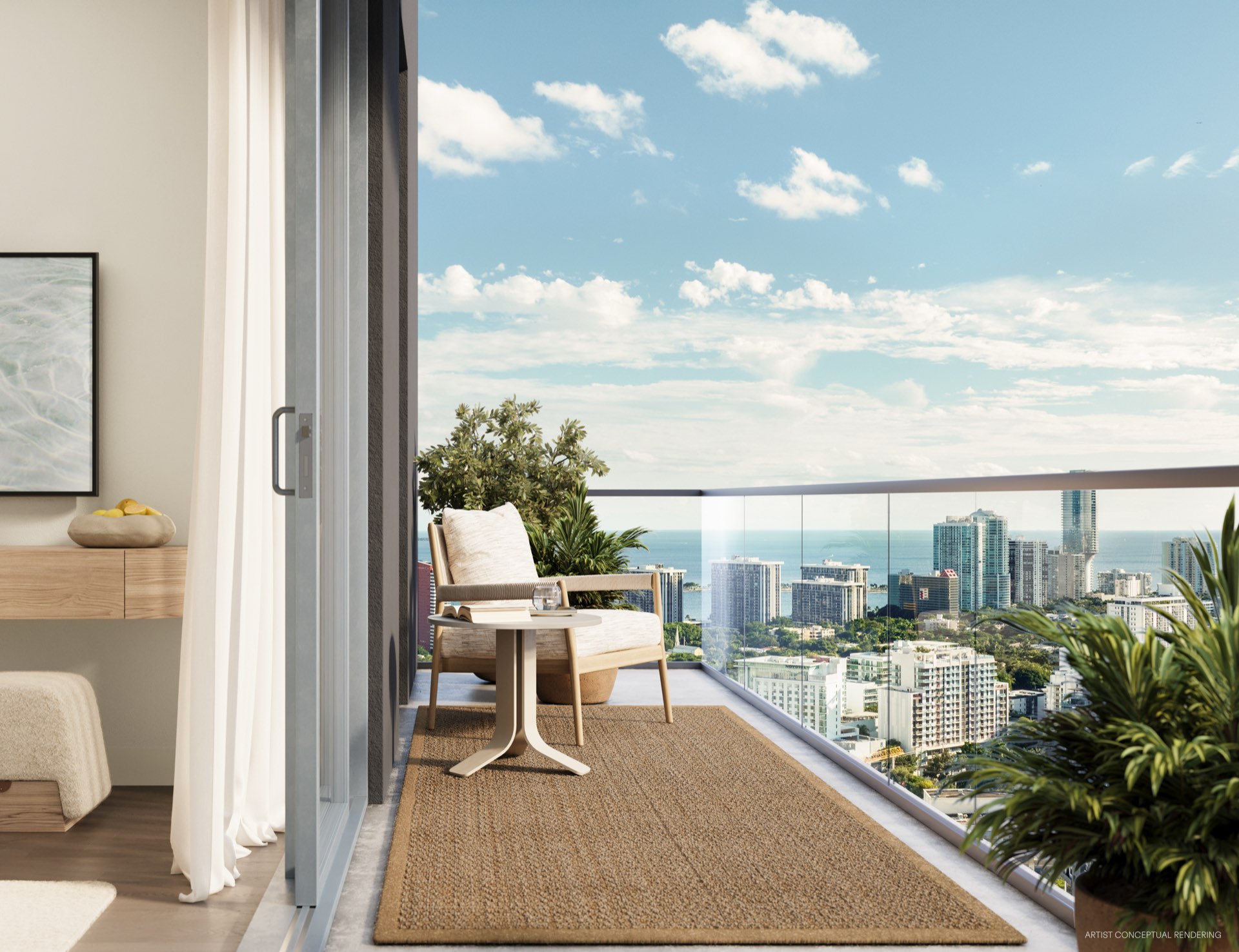 Private terrace