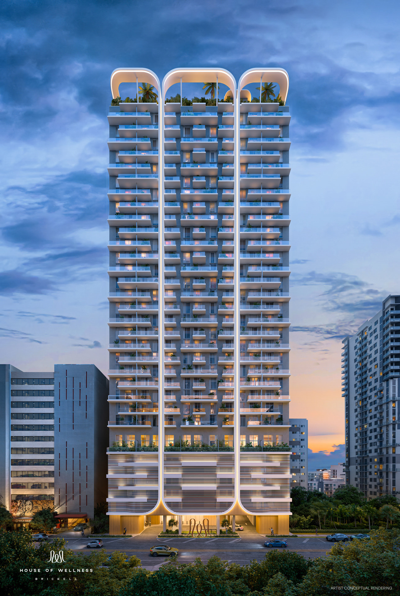 House of Wellness Brickell tower