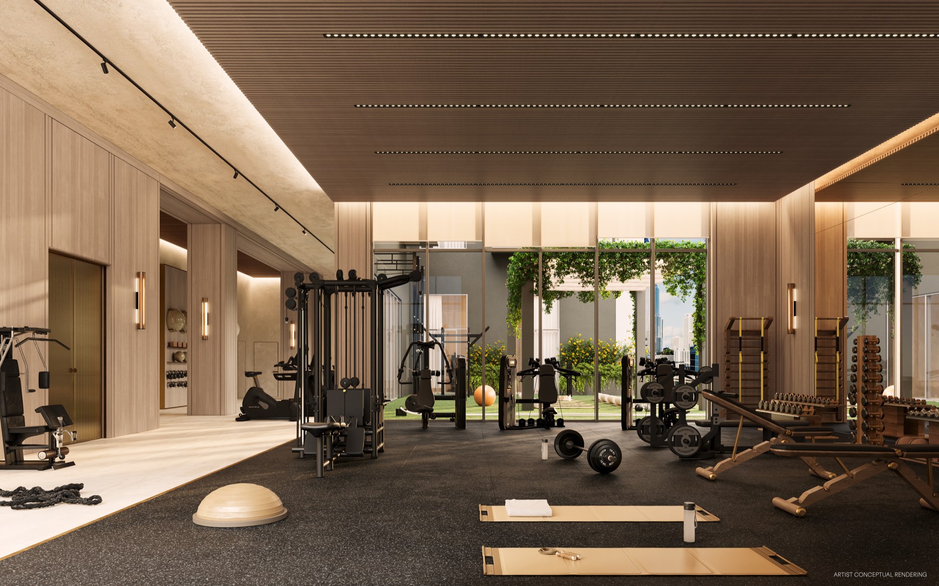Fitness studio